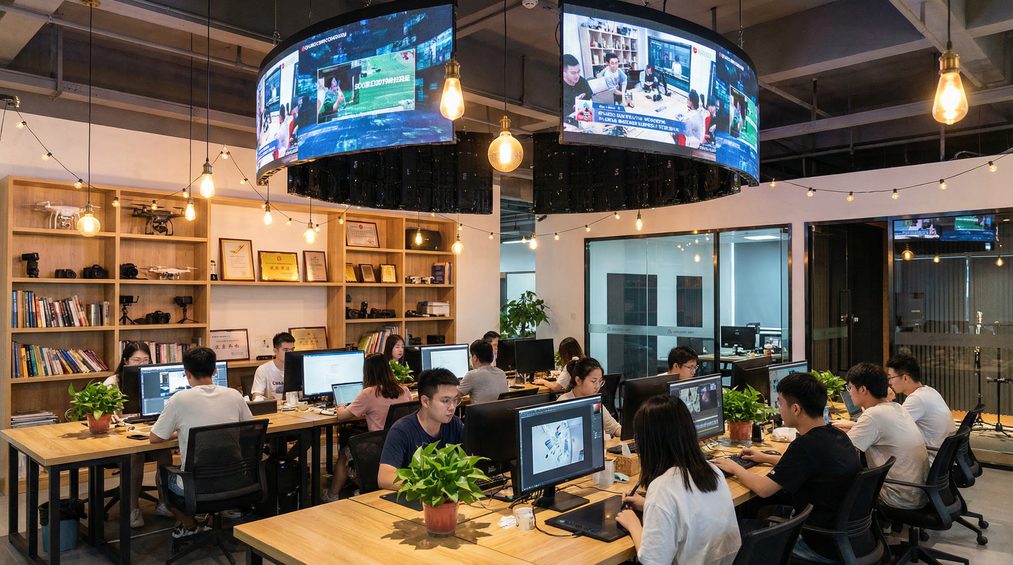 蘑菇视频传媒办公室